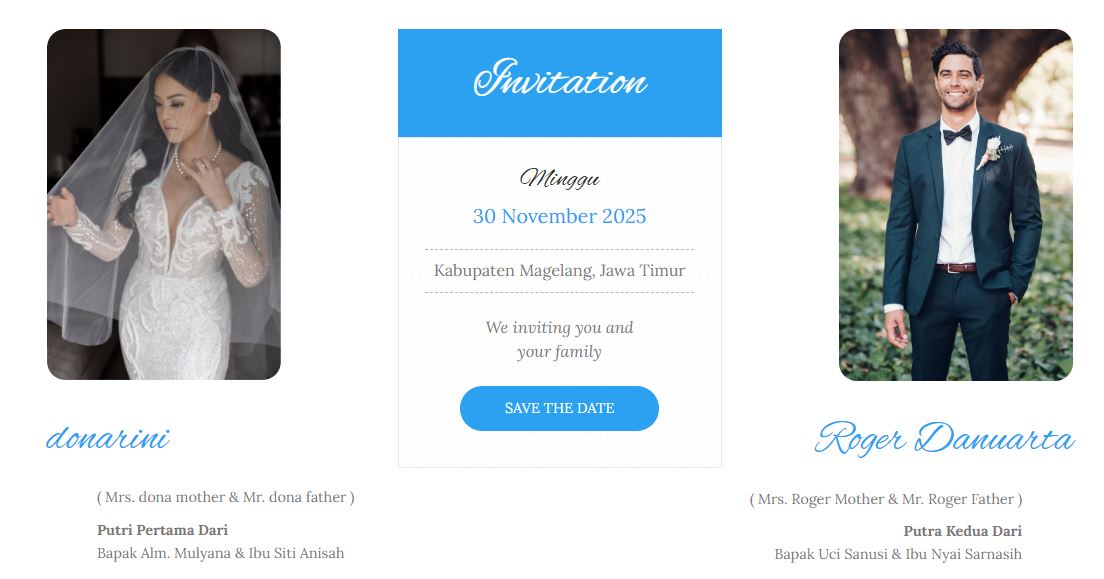 Template Wedding Premium #2